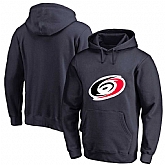 Men's Customized Carolina Hurricanes Navy All Stitched Pullover Hoodie,baseball caps,new era cap wholesale,wholesale hats